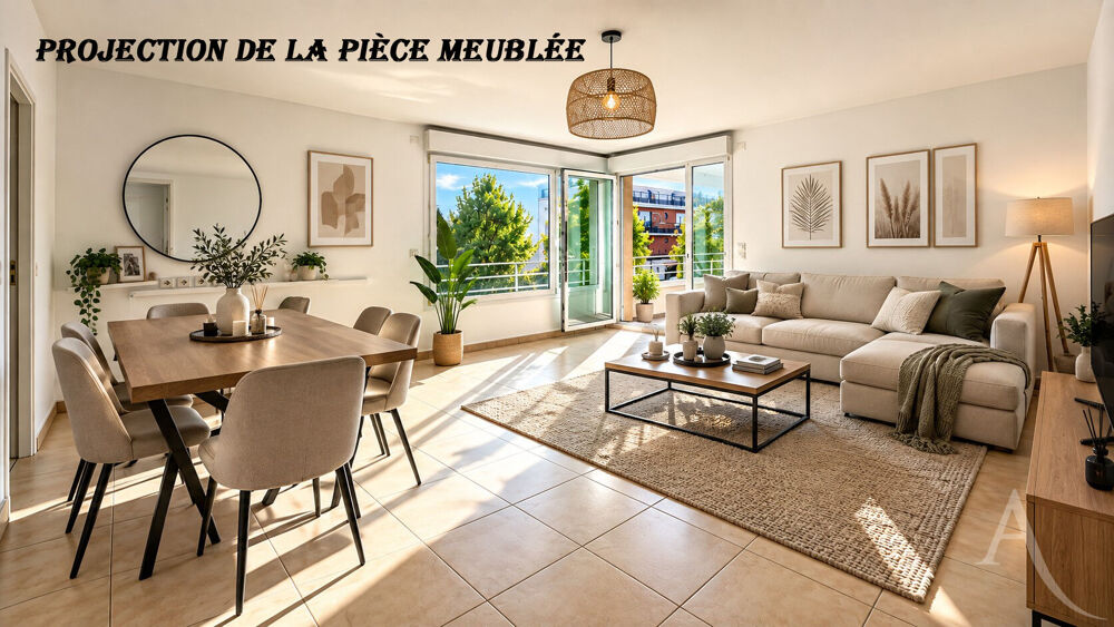 Vente Appartement ESSEY-LÈS-NANCY  T3 71 M² TERRASSE 2 STATIONNEMENTS Essey les nancy
