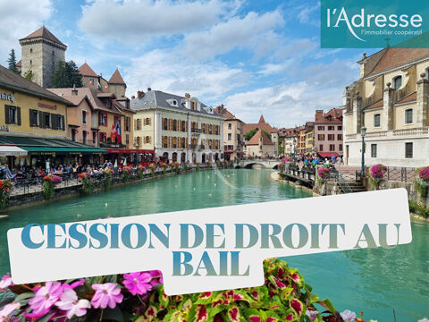 Cession de bail Annecy - Local commercial 35.81 m&sup2; 70000 74000 Annecy