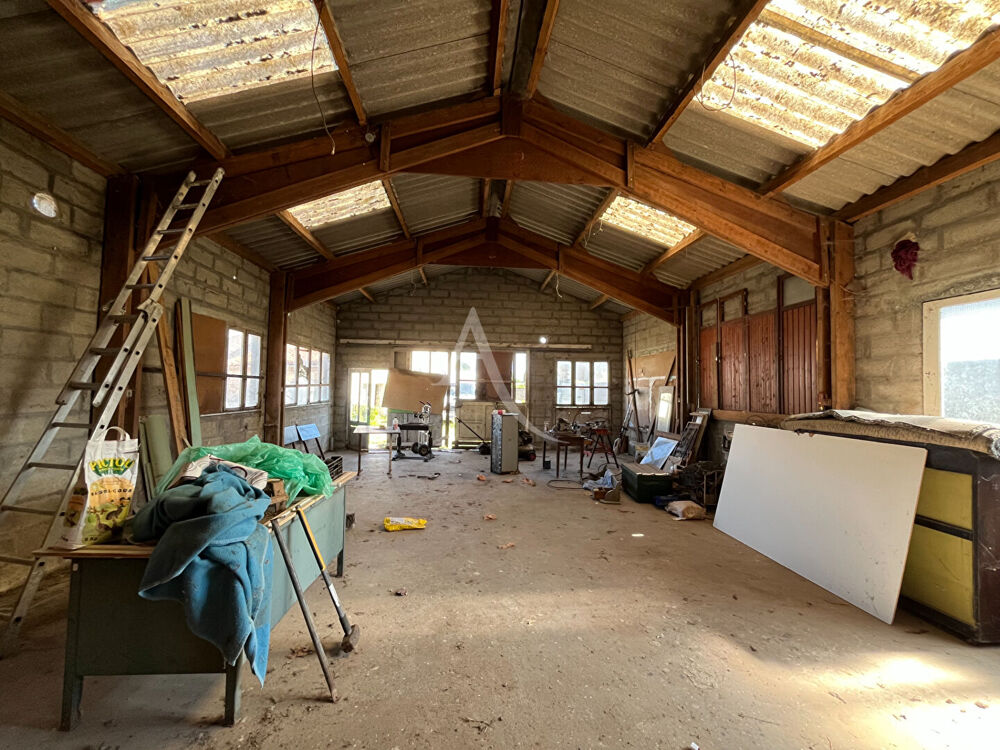 Atelier, grange et jardin