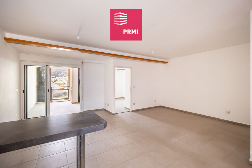 Vente Appartement T3 de 69,35 m² avec varangue vue montagne , cave et parking - Saint-Denis centre / Barachois Saint denis