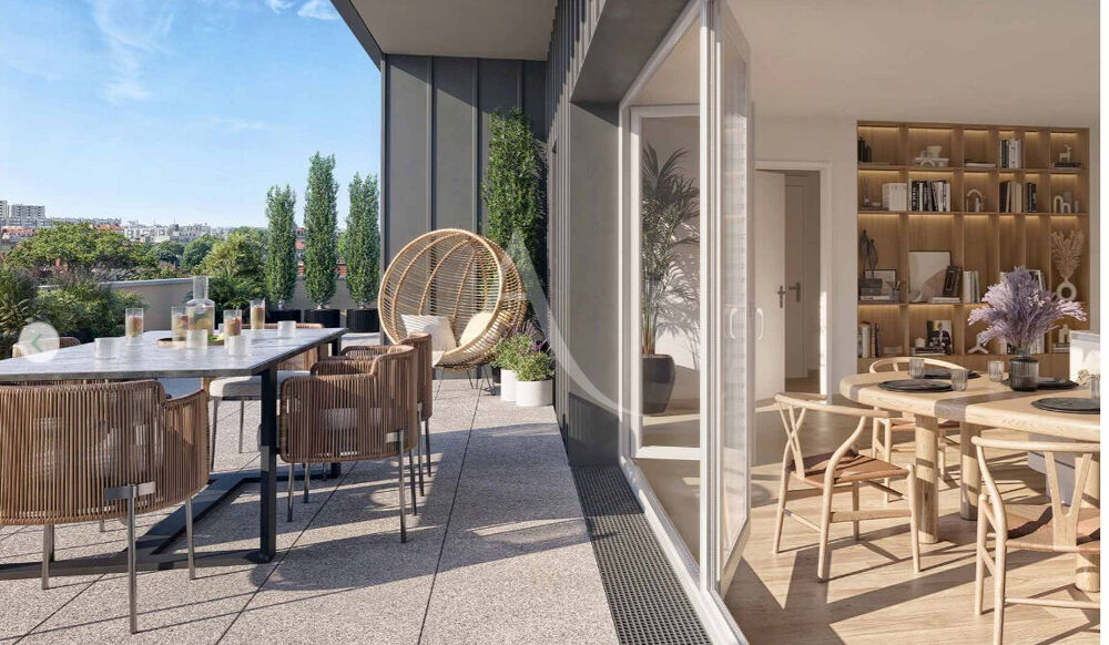 A VENDRE T3 AVEC TERRASSE AU DERNIER ETAGE SUR ANGERS COUBERTIN