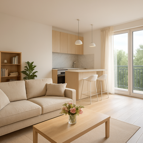   Appartement 2 pi�ces de 57 m2 (Saintes) Appartement - 2 pi�ce(s) - 57 m�