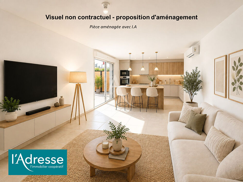 Appartement Le Pradet 3 pièces rez de jardin