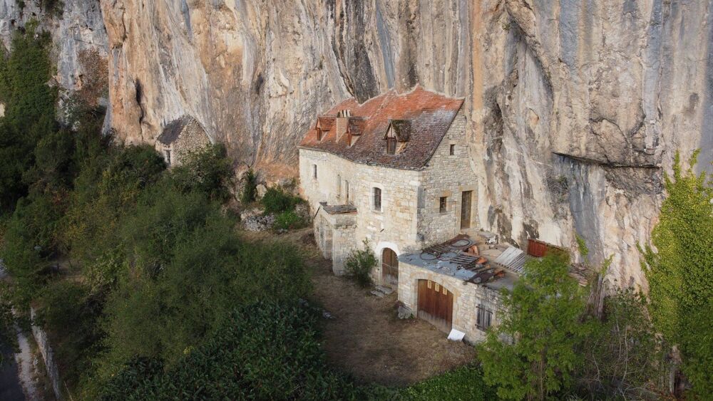 Vente Maison Maison atypique à flan de falaise avec une vue magnifique sur la vallée du Célé Saint sulpice