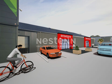 Cellule commerciale de 633 m&sup2; &agrave; louer . Zone d'activit&eacute;s de Blois 5275 41000 Blois