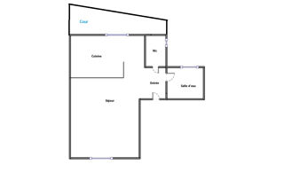  Appartement � vendre 1 pi�ce 22 m�