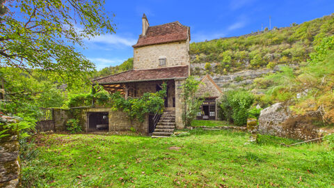   Maison de charme en pierre avec piscine et accès direct au Célé Maison - 6 pièce(s) - 160 m²