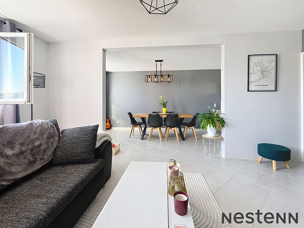 Vente Appartement Appartement 4 pièces à vendre à Saint-Étienne, 81.64 m², calme et lumineux Saint etienne