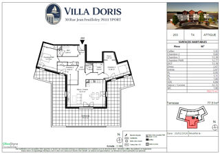  Appartement � vendre 4 pi�ces 103 m�