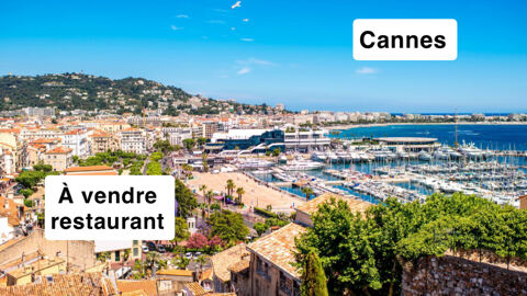 Restaurant 75 m&sup2; avec terrasse - Secteur Croisette / Rue Meynadier 105500 06400 Cannes