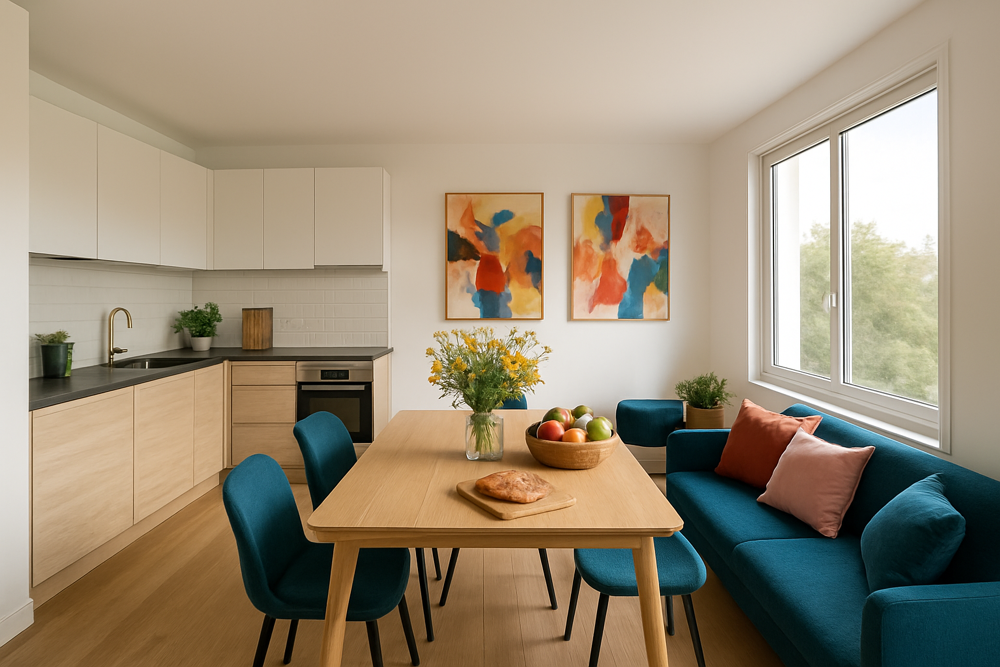 Appartement 3 pièces de 65 m2 (Rueil-Malmaison)