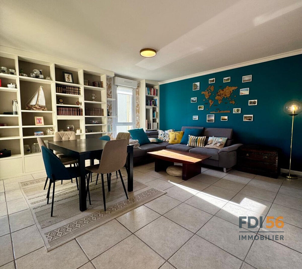 EXCLUSIVITÉ - A VENDRE A LORIENT - APPARTEMENT 4 PIECES - TERRASSE- GARAGE - ENVIRONNEMENT CALME