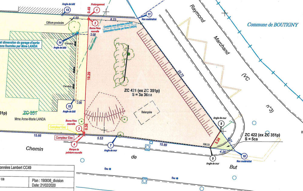 Vente Terrain Terrain à vendre de 336 m² à Nanteuil-lès-Meaux - Construction libre Meaux