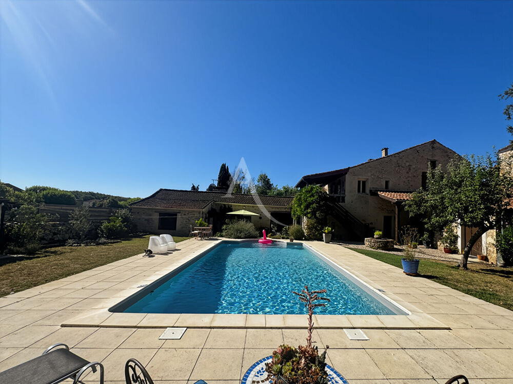 Vente Maison EXCLUSIVITE Élégante Maison en pierre rénovée avec piscine et dépendance Prayssac
