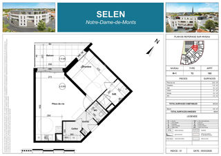  Appartement � vendre 2 pi�ces 47 m�