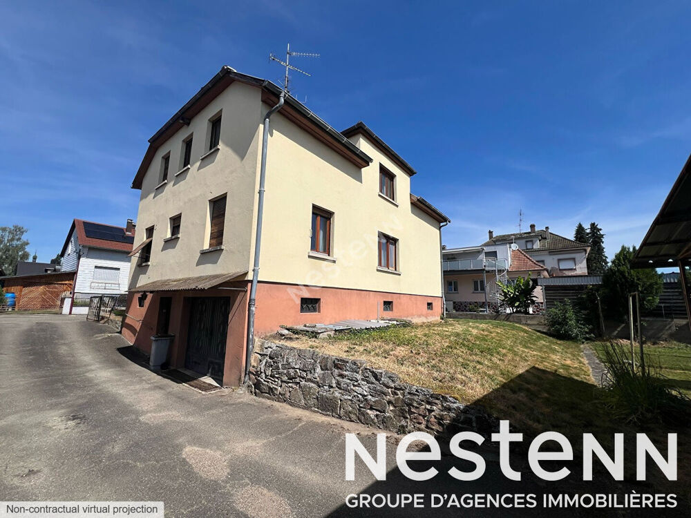 Maison pleine de charme à Nordhouse 9 pièce(s) 173 m2 sur un terrain de 10.67 ares rare à la vente