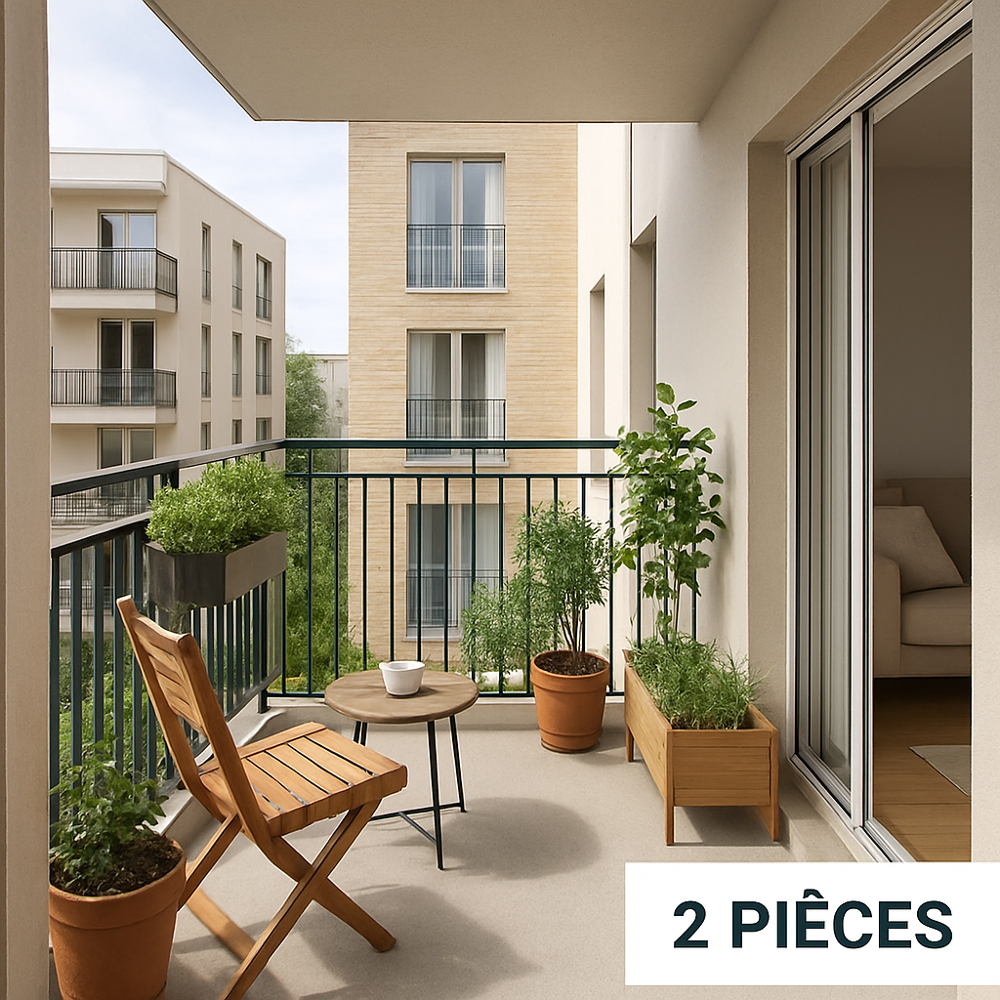 Appartement 2 pièces de 49 m2 (Berck)