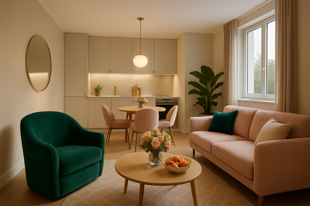 Appartement 2 pièces de 45 m2 (Rodilhan)