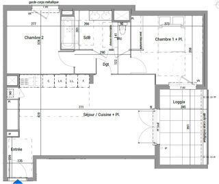  Appartement à vendre 3 pièces 65 m²