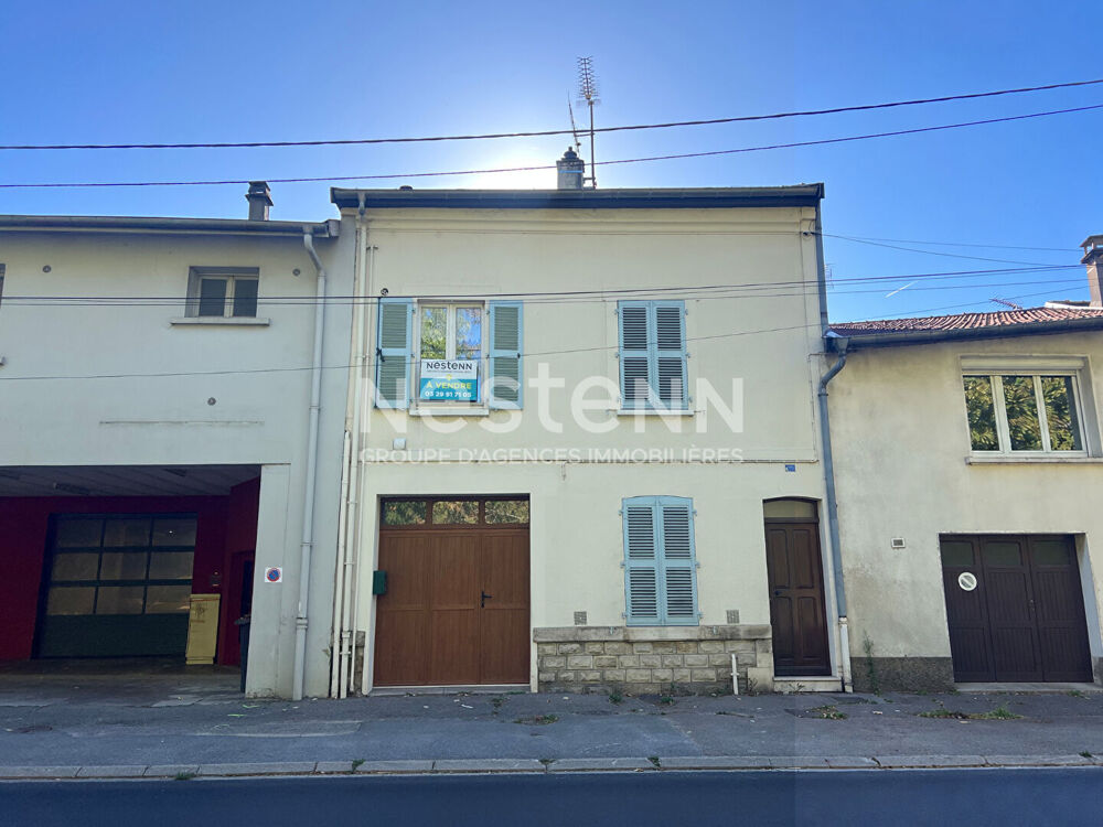 Vente Maison BAR LE DUC : Maison de ville 74 m² à rénover, 4 pièces, 2 chambres, garage, terrasse et jardin Bar le duc