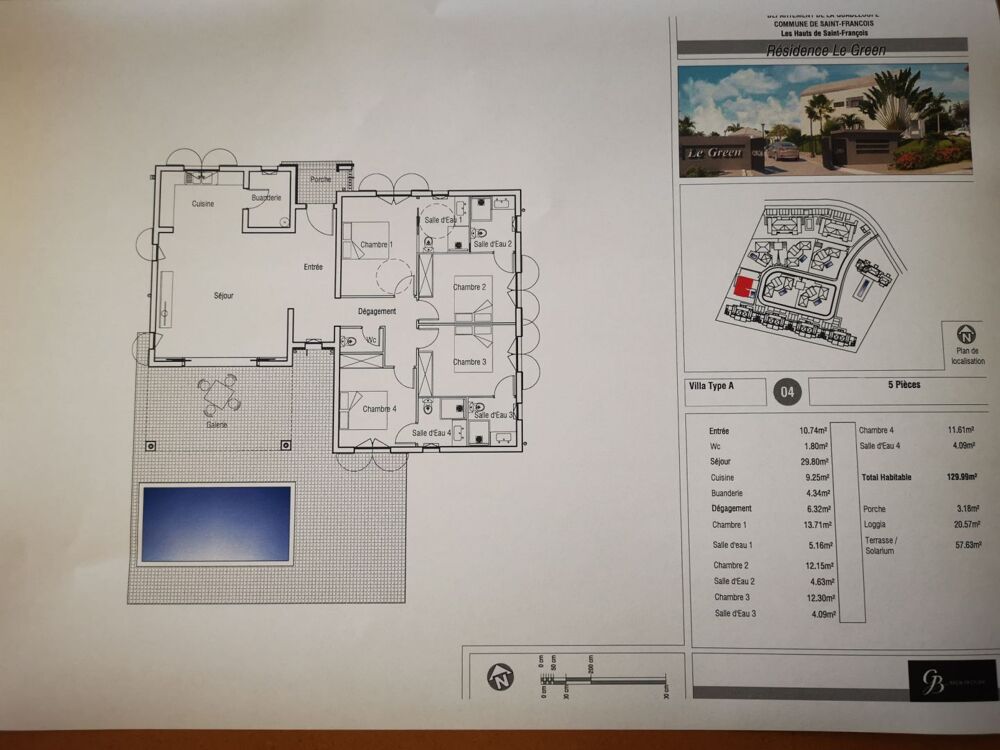 � vendre  Maison Saint-Fran�ois (97118)