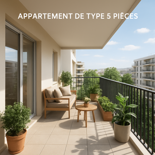  Appartement à vendre 5 pièces 108 m²