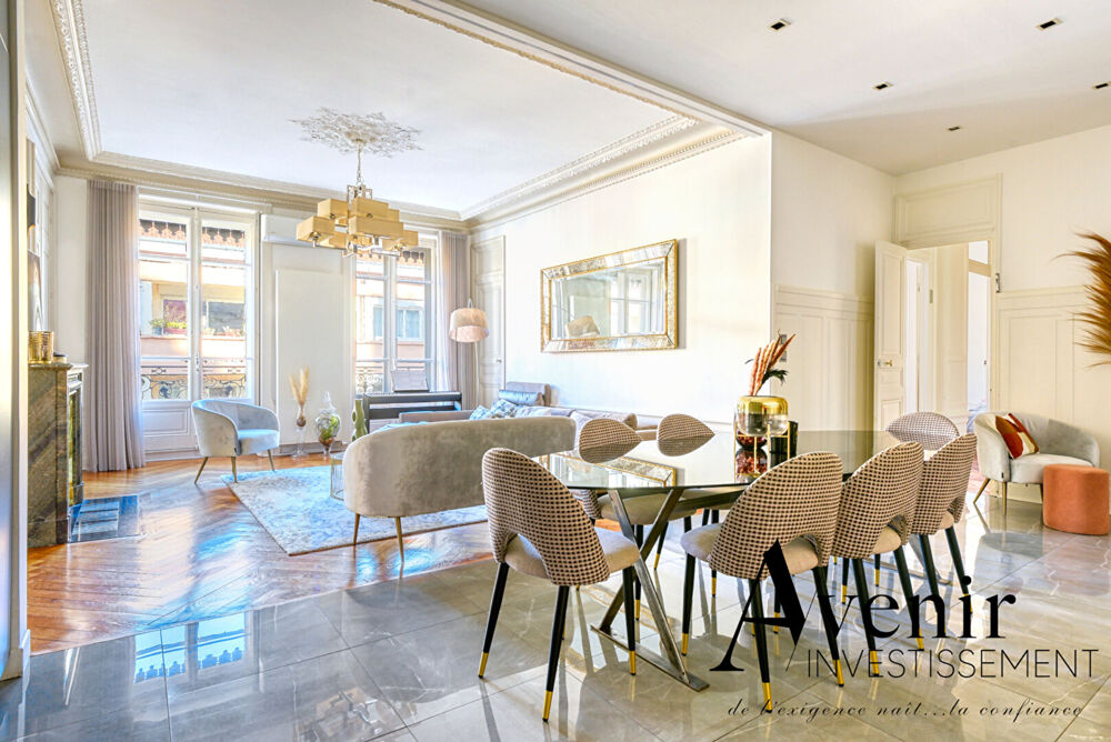 Appartement T5 - 137 m2 - 4 chambres - Climatisé - Stationnement - Lyon 6ème Foch