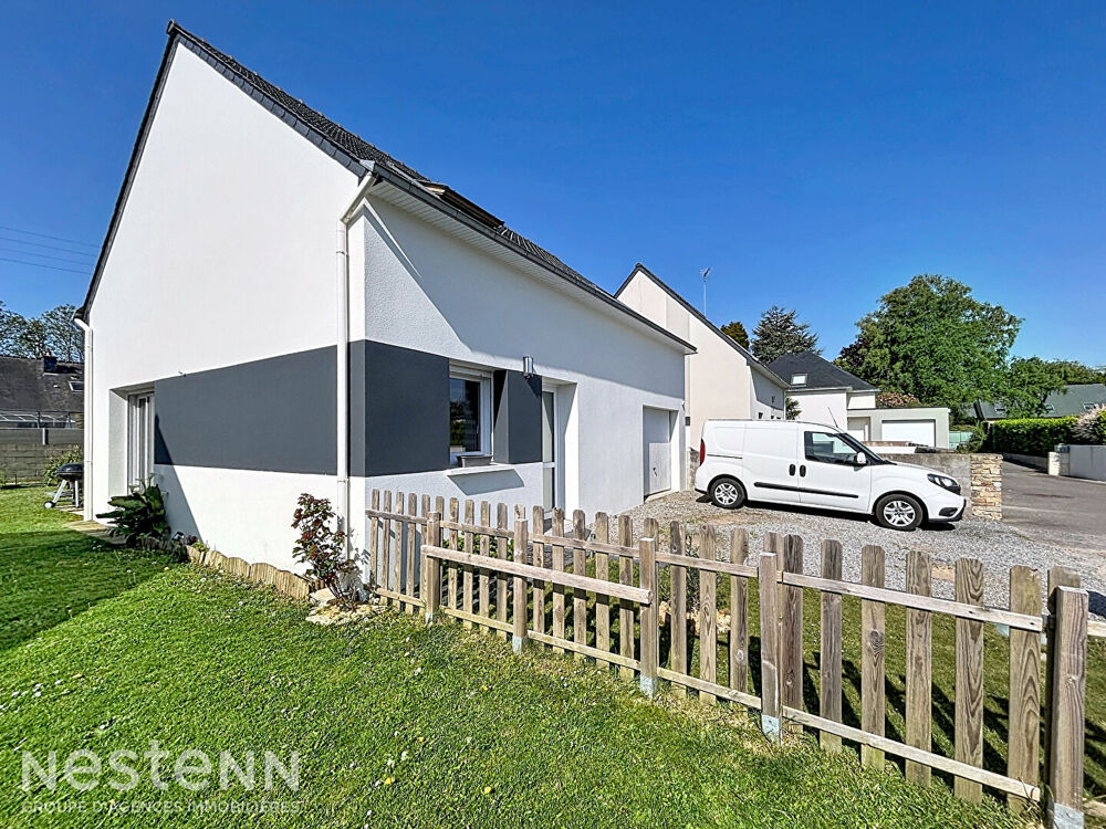 MELLAC - Maison contemporaine 85m², 3 chambres, garage, 376m² de terrain.