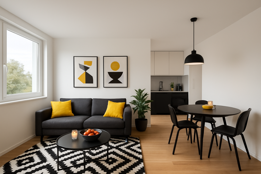 Appartement 2 pièces de 49 m2 (Roanne)