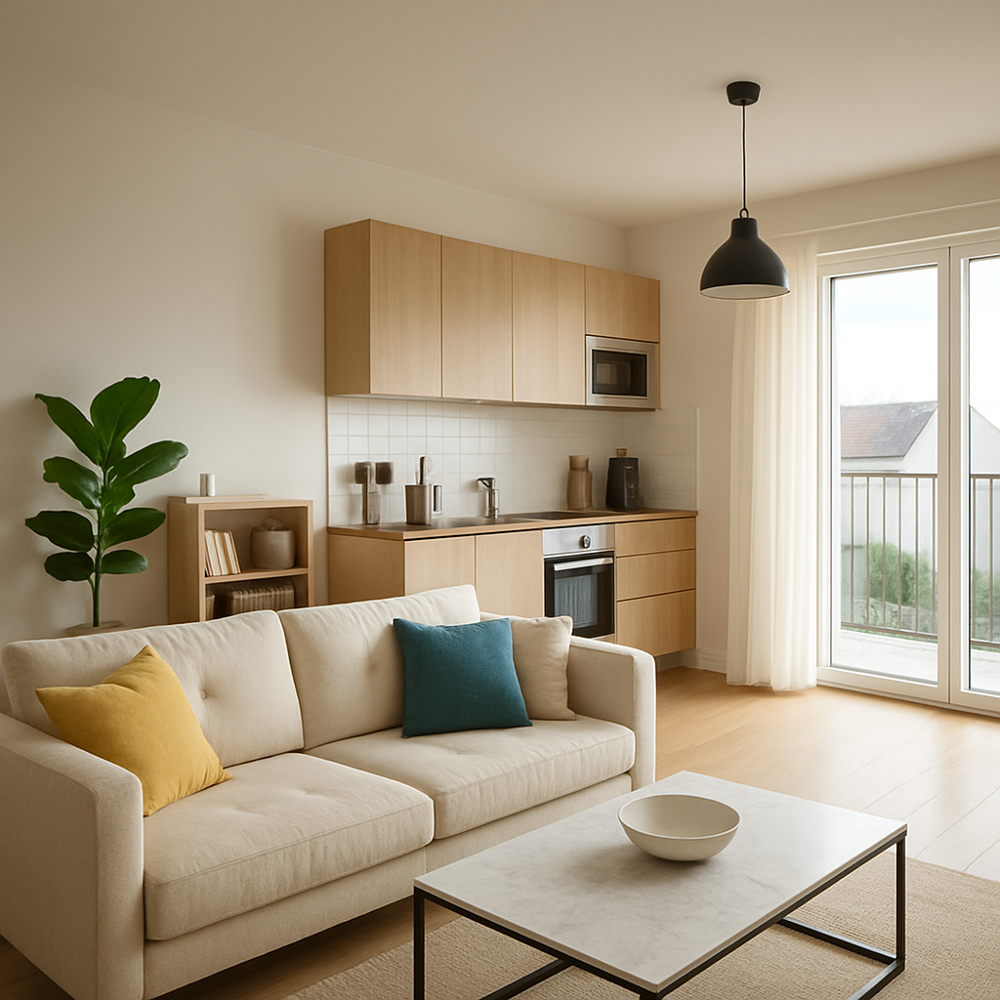 Appartement 2 pièces de 46 m2 (Étaples)