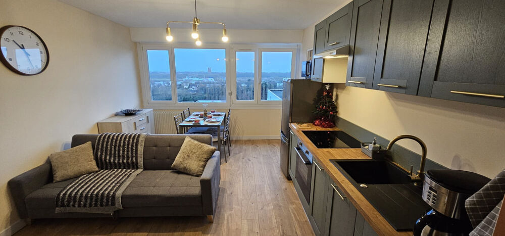 Location Appartement Chambre meublée dans grand appartement (76m²) en colocation, Quartier des Belles Portes - HEROUVILLE SAINT CLAIR Herouville saint clair