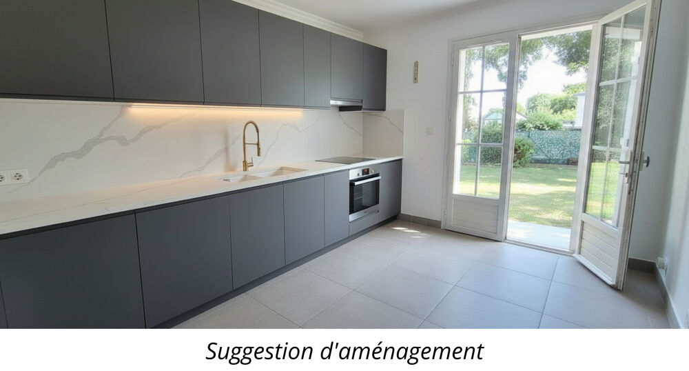 Vente Maison Fouesnant, bourg à pied, jolie maison de 4 chambres, sur un beau terrain arboré de 700 m² ! Fouesnant