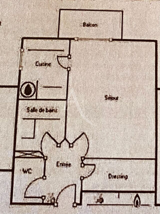  Appartement  vendre 1 pice 35 m