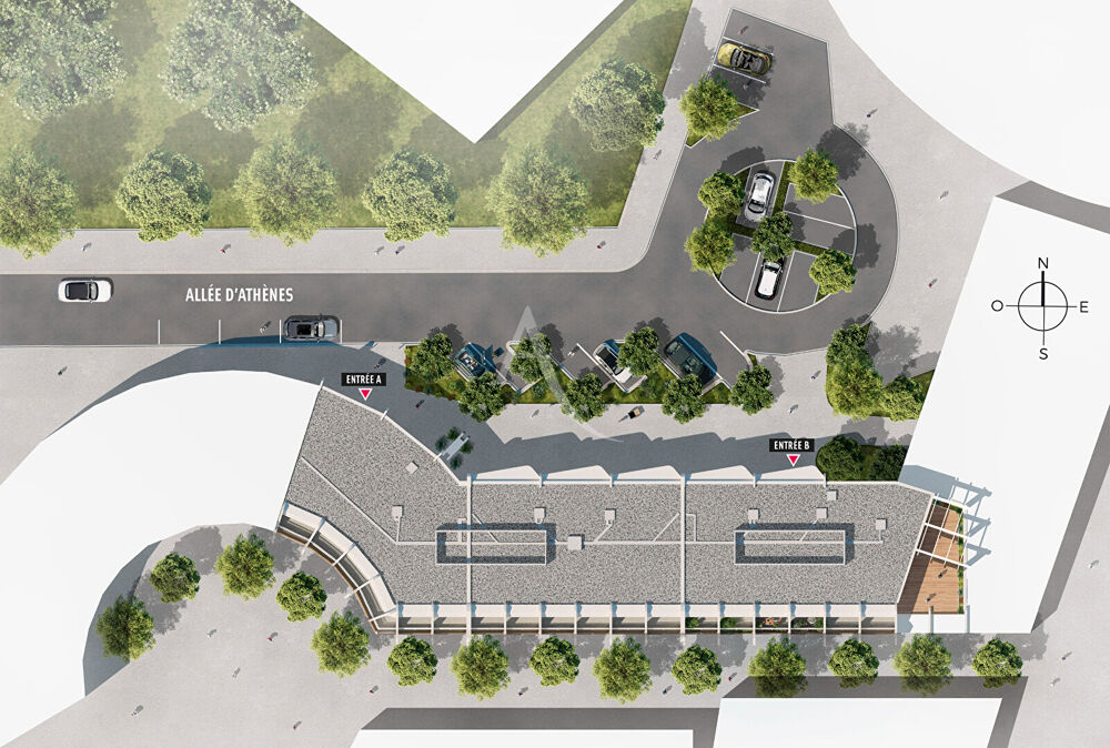 La grande motte, résidence neuve de tourisme du T1 au T3 avec terrasse et parking à 150 mètres de la mer