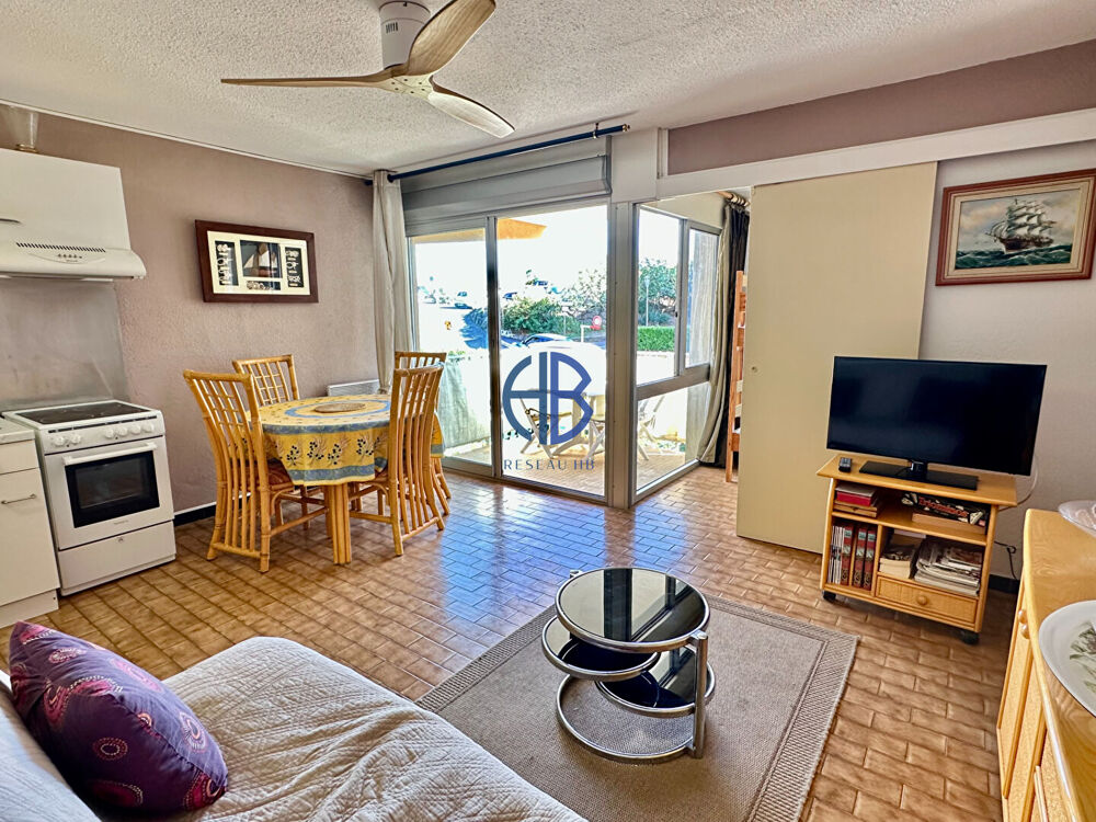 Vente Appartement Spacieux T2 + cabine et cellier - Secteur Falaises Le cap d agde
