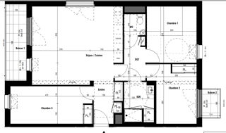  Appartement � vendre 4 pi�ces 81 m�