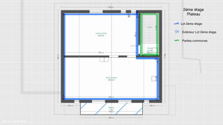  Appartement  vendre 3 pices 70 m