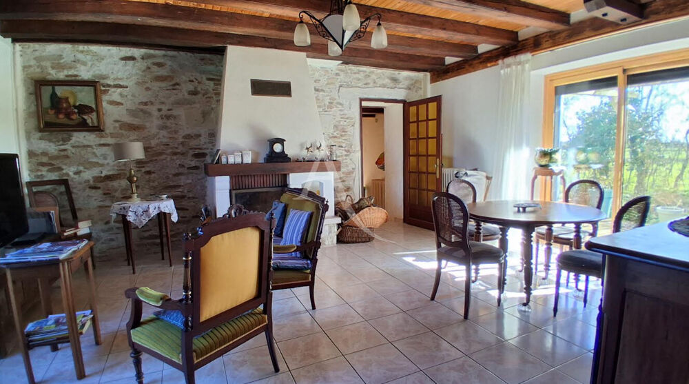 Vue, maison de 128 m² habitables.