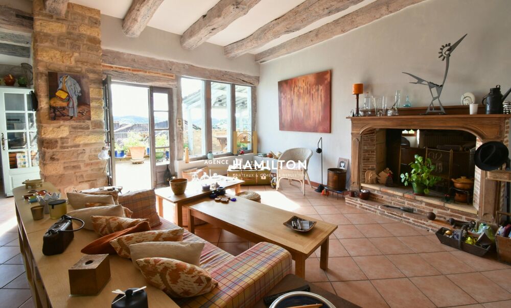 Vente Maison MAGNIFIQUE MAISON AVEC TERRASSE PANORAMIQUE, JARDIN CLOS ET GRAND GARAGE Cordes sur ciel