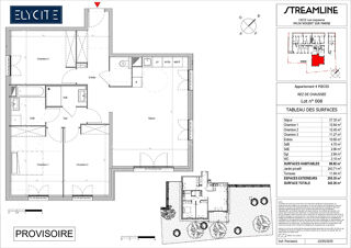  Appartement � vendre 4 pi�ces 87 m�