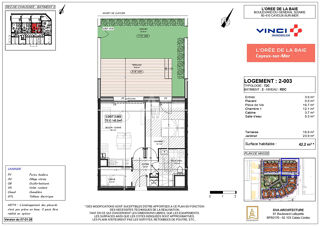  Appartement à vendre 2 pièces 42 m²