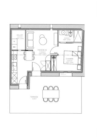  Maison � vendre 2 pi�ces 40 m�