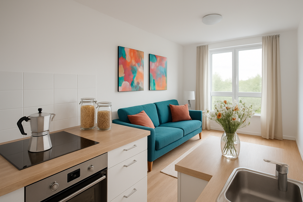 Appartement 2 pièces de 42 m2 (Combourg)