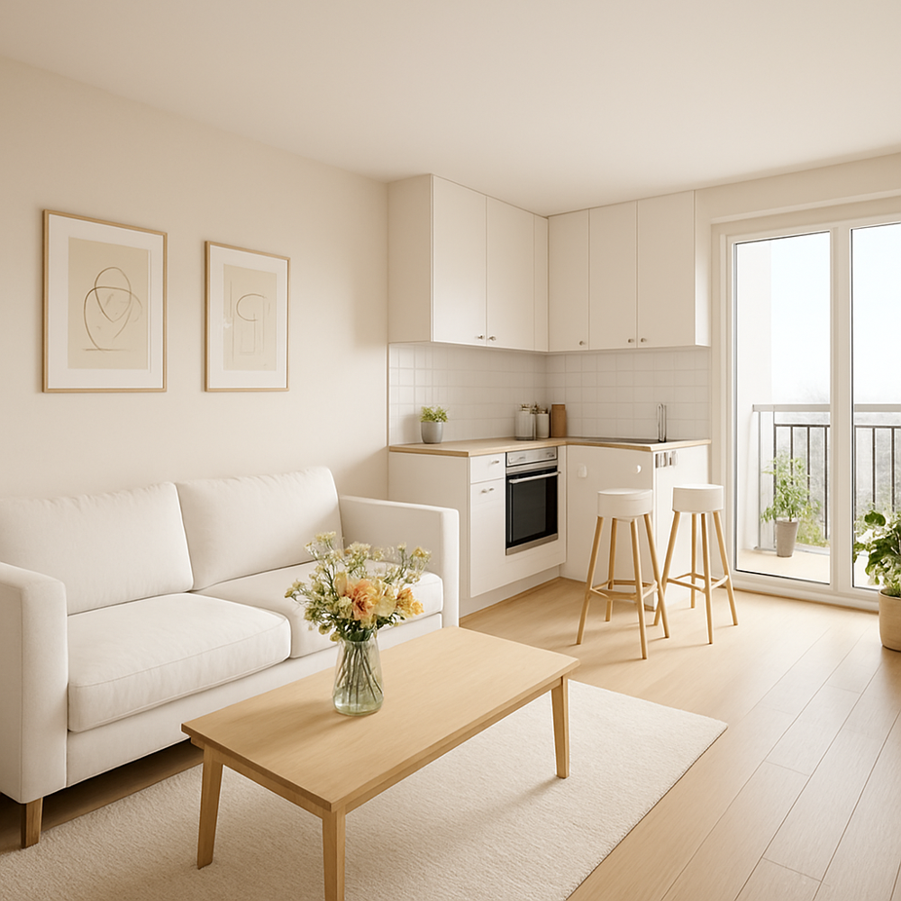 Appartement 2 pièces de 41 m2 (La Chapelle-la-Reine)