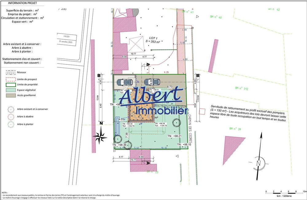 Vente Terrain Terrain Ollioules 392 m2 Ollioules