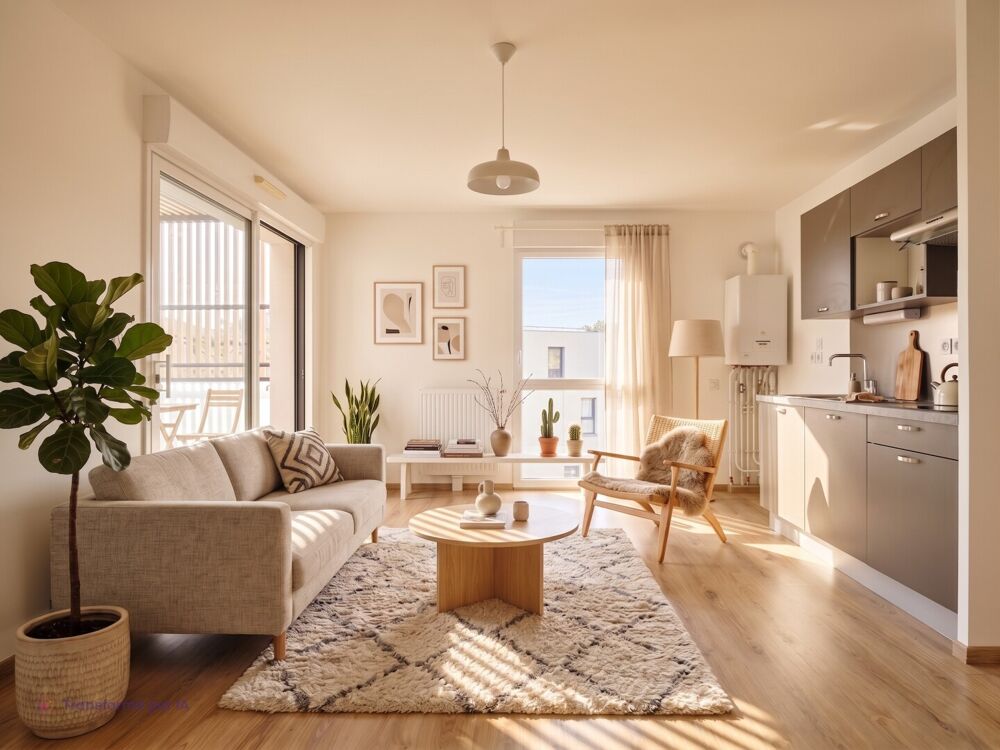 APPARTEMENT à vendre à Saint Avé 2 pièces 49 m² avec parking en sous-sol et cave