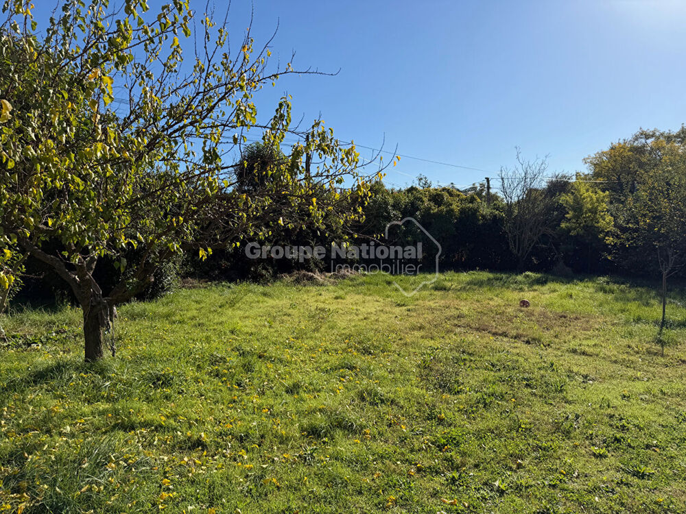 Vente Terrain Cruviers-Lascours terrain constructible de 641m2 Cruviers lascours