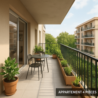  Appartement à vendre 4 pièces 92 m²