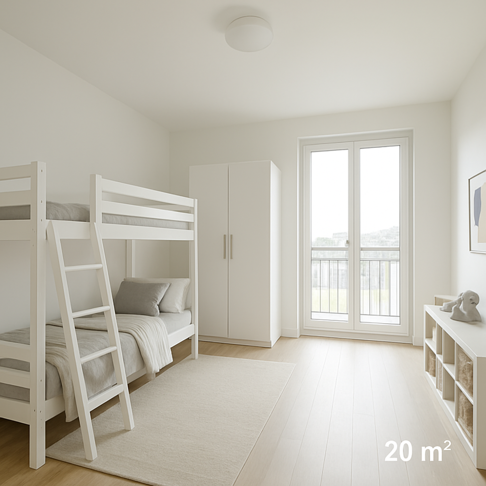 Appartement 4 pièces de 81 m2 (Vernon)