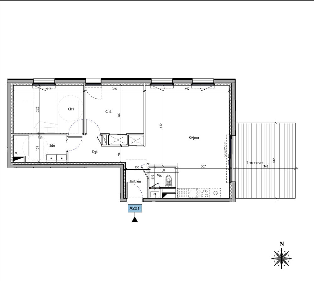 Vente Appartement SAINT MARC SUR MER - T3 NEUF Saint marc sur mer